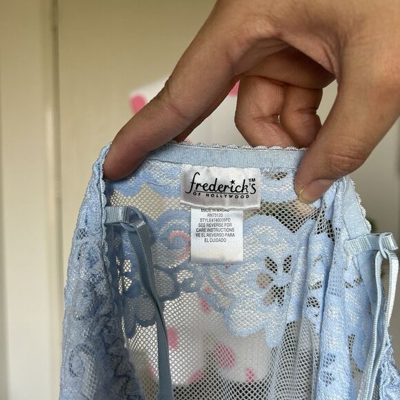 Frederick's of Hollywood Sheer Lingerie Dress - Picture 4 of 6